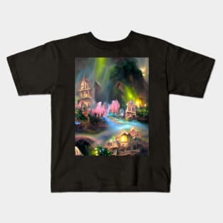 Fairyland village Kids T-Shirt